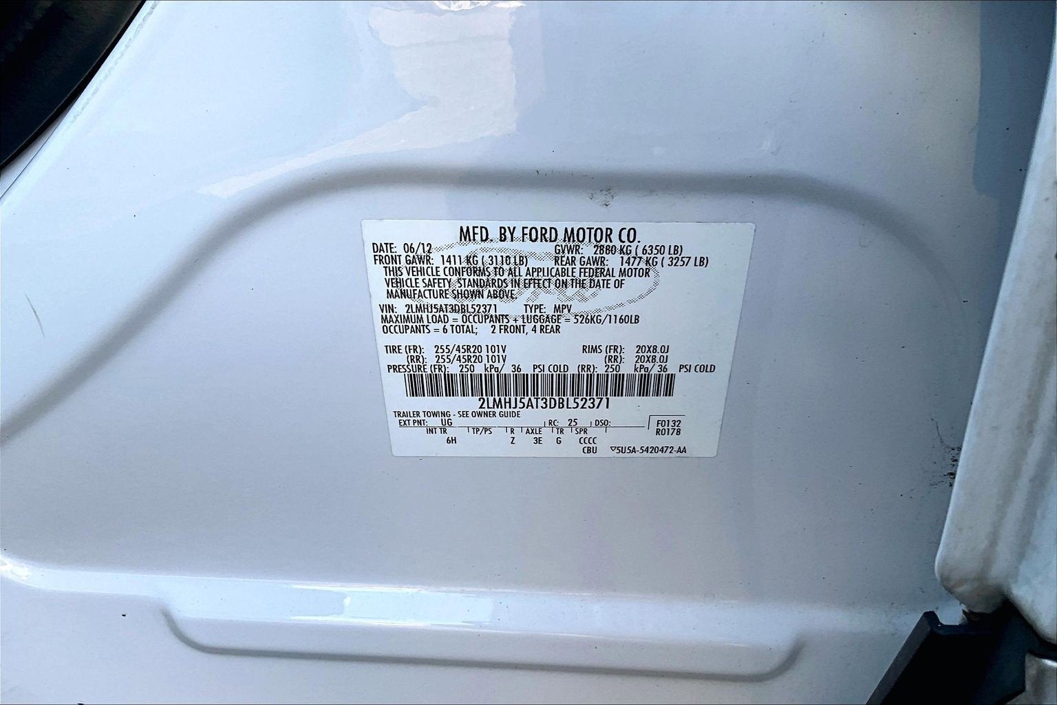 2013 Lincoln MKT EcoBoost