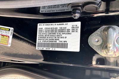 2019 Honda Odyssey EX