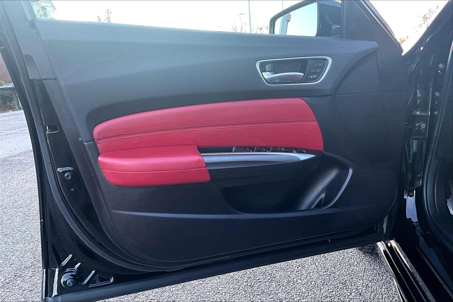 2019 Acura TLX w/A-Spec Pkg Red Leather