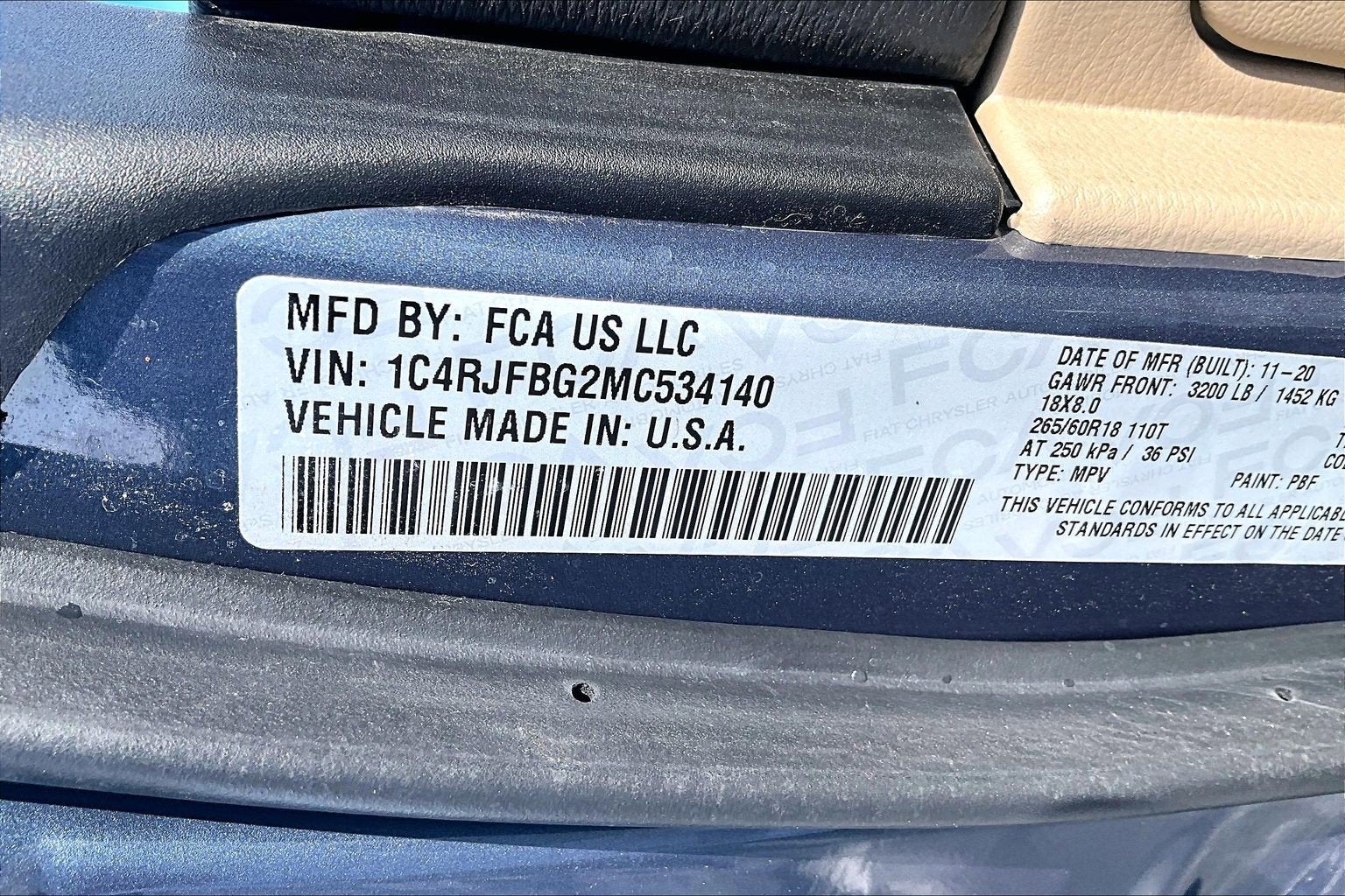 2021 Jeep Grand Cherokee Limited