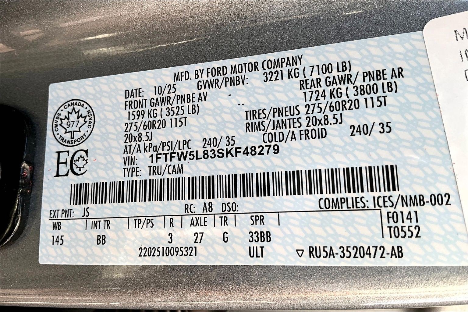 2025 Ford F-150 LARIAT