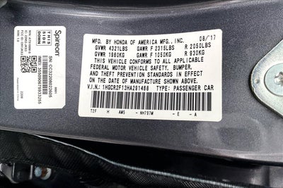 2017 Honda Accord Sedan Sport SE