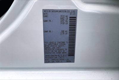 2023 Nissan Altima 2.5 SV