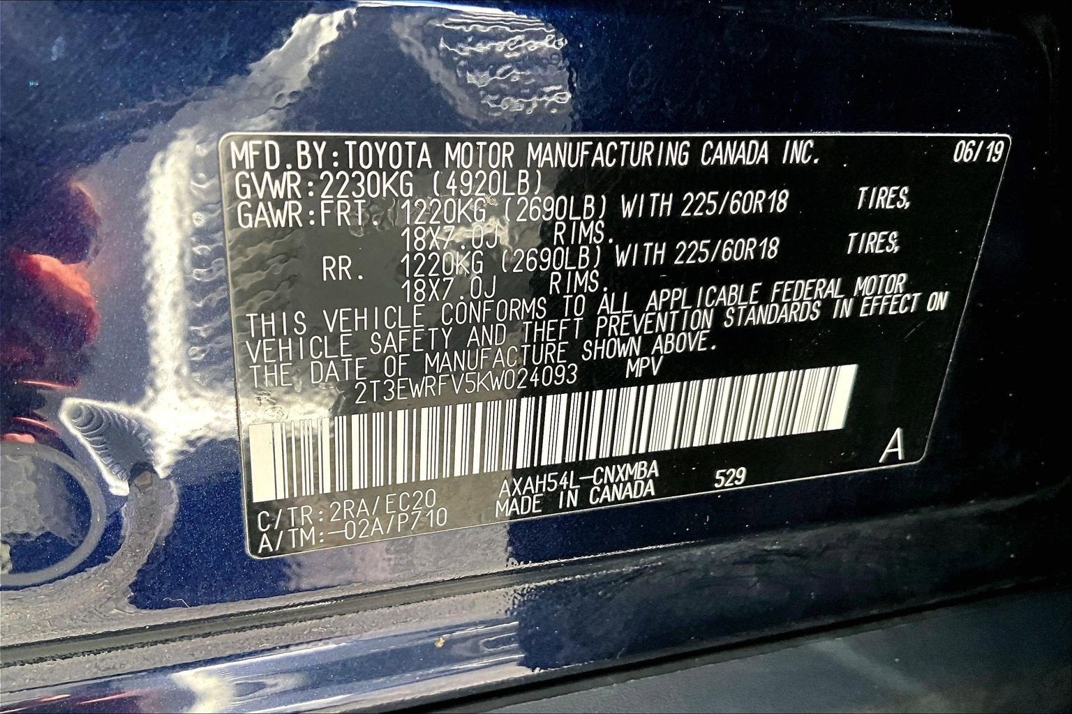 2019 Toyota RAV4 Hybrid XSE