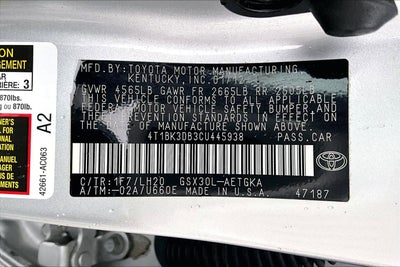 2012 Toyota Avalon Limited