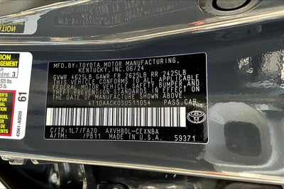 2025 Toyota Camry LE