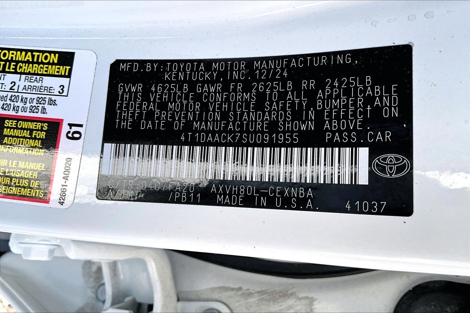 2025 Toyota Camry LE