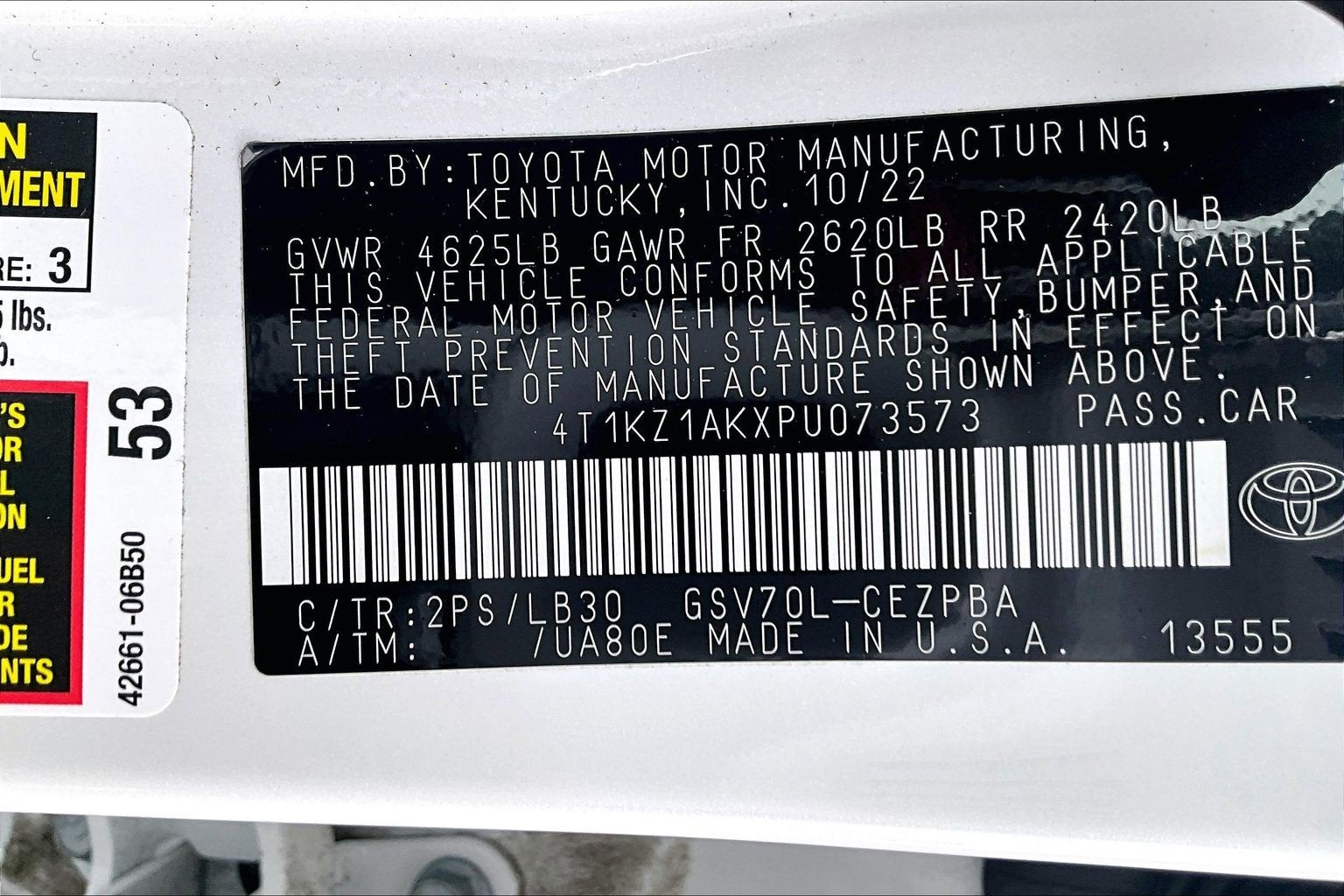 2023 Toyota Camry XSE V6