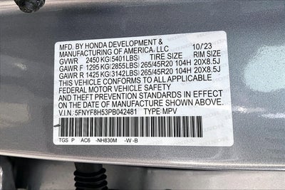 2023 Honda Passport EX-L