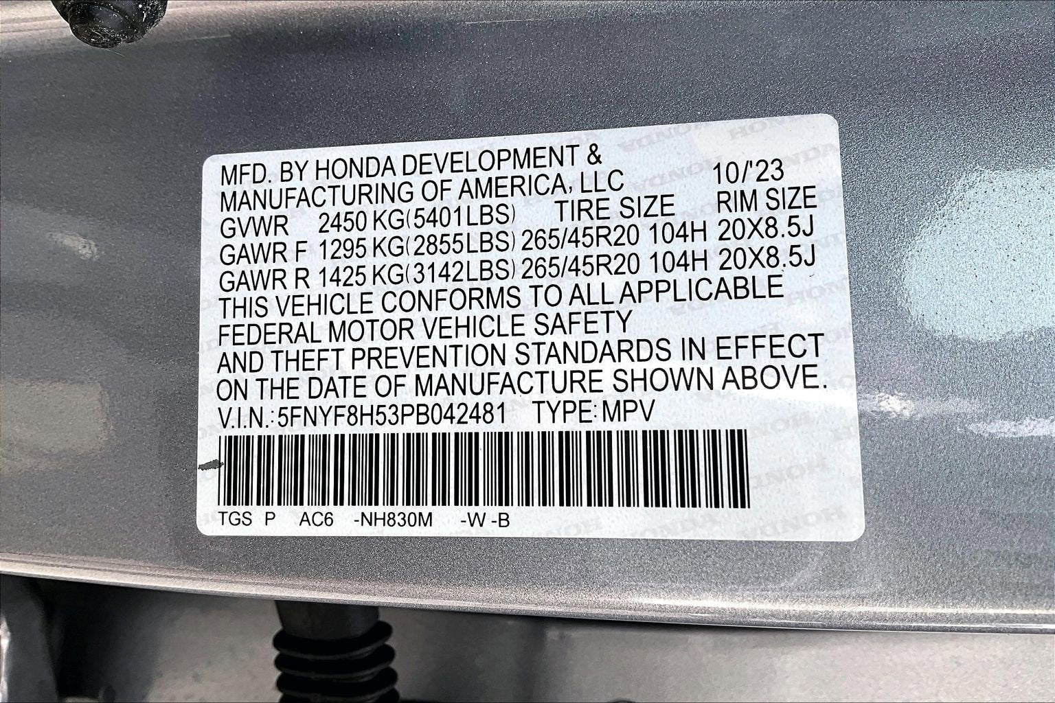 2023 Honda Passport EX-L