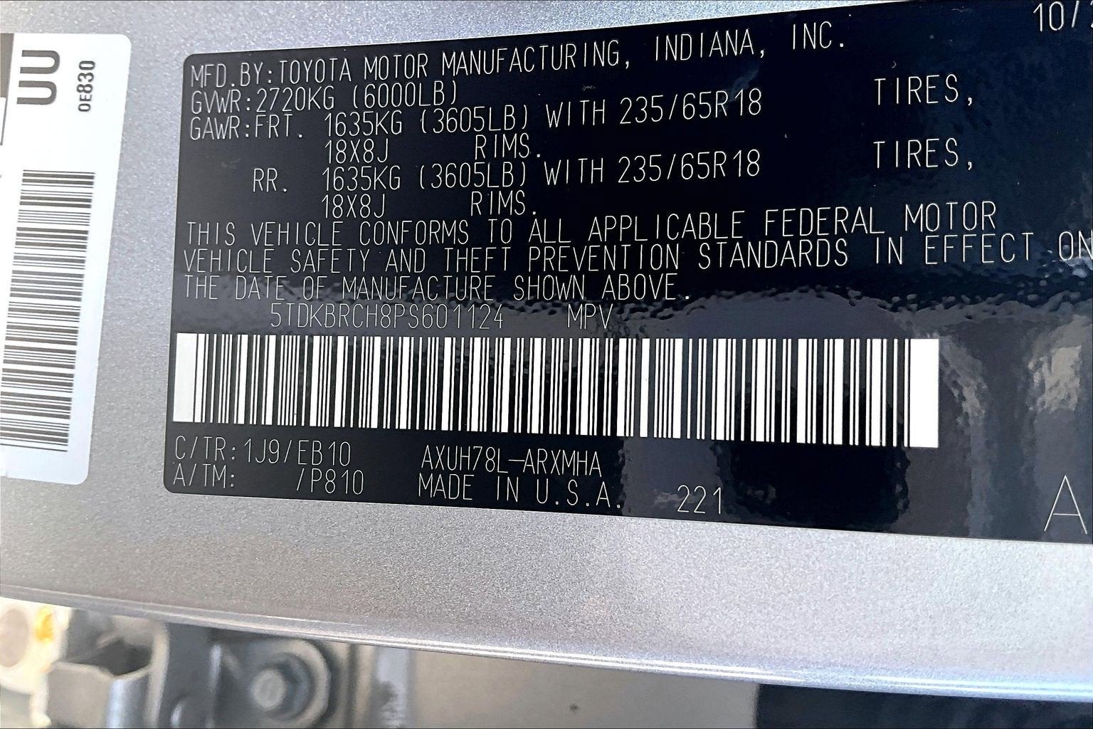 2023 Toyota Highlander Hybrid XLE