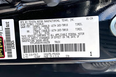 2024 Toyota Tundra 4WD SR5