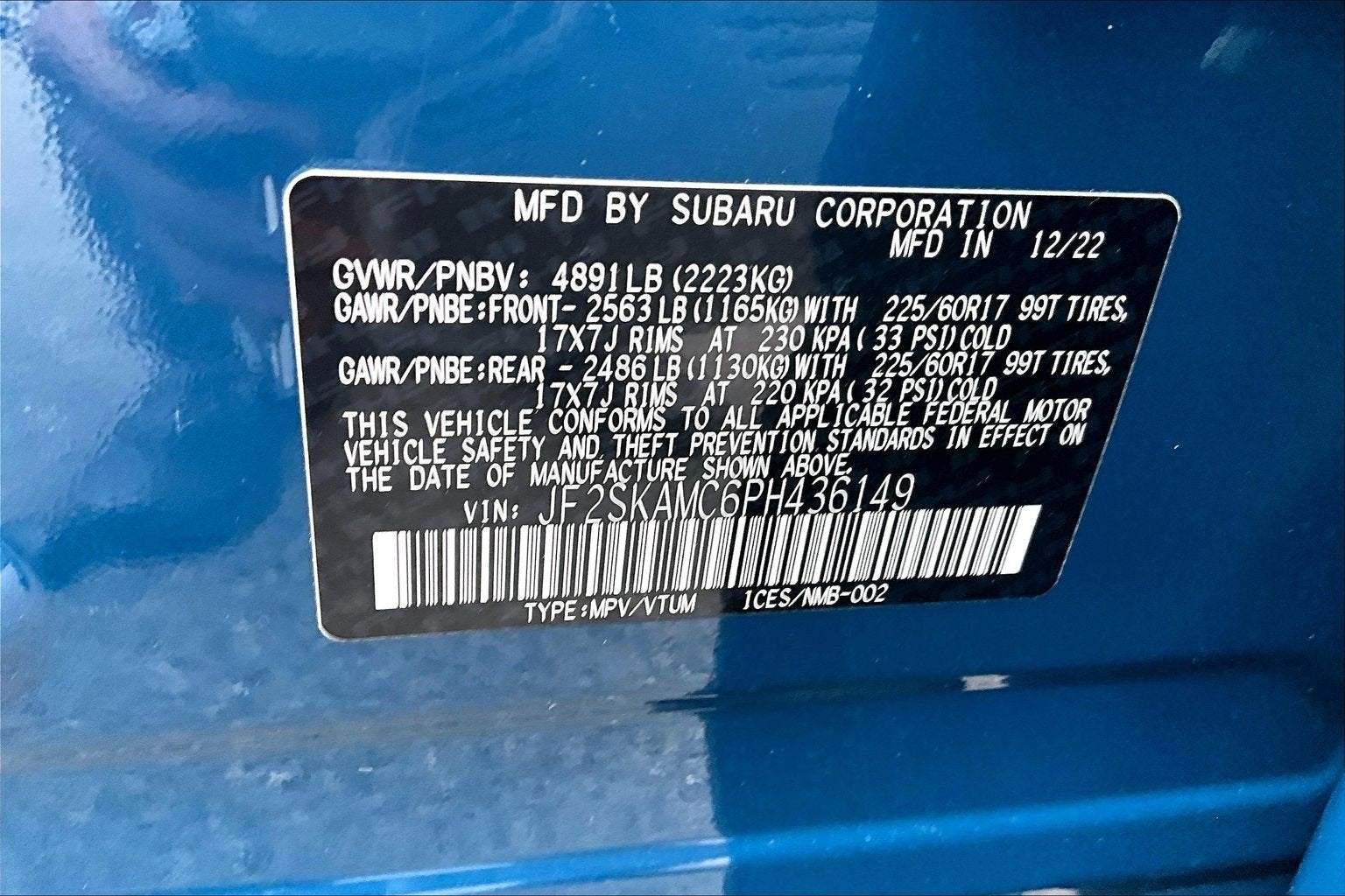 2023 Subaru Forester Wilderness