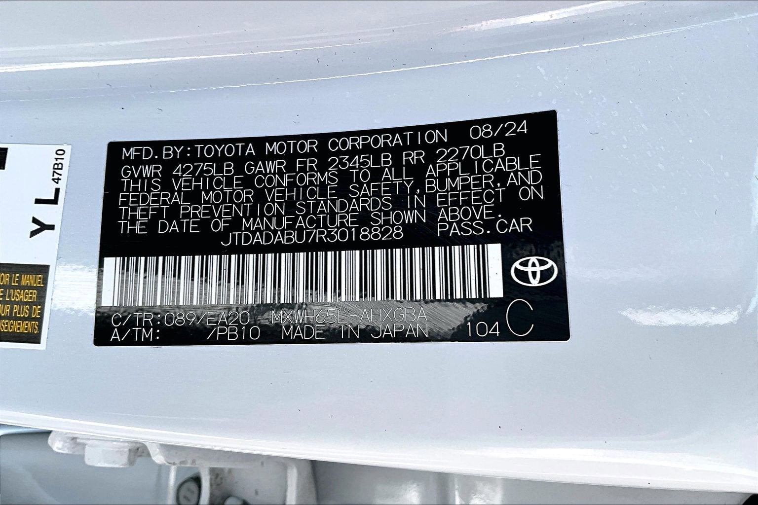 2024 Toyota Prius XLE