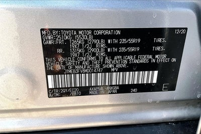 2021 Toyota RAV4 Prime XSE