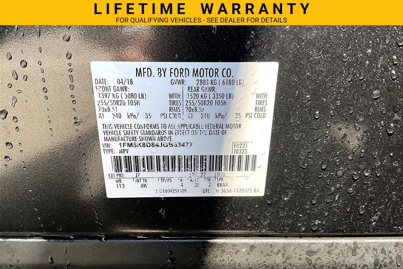 2018 Ford Explorer XLT