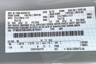 2022 Ford Bronco Base