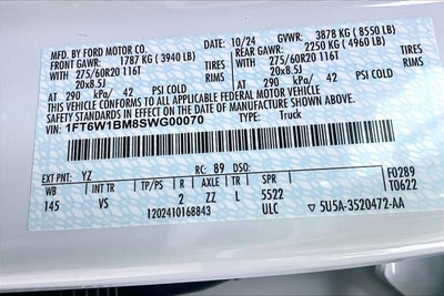 2025 Ford F-150 Lightning Pro LONG RANGE