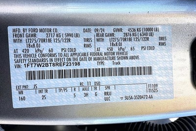 2024 Ford Super Duty F-250 SRW XLT