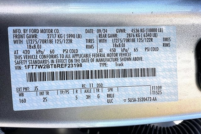 2024 Ford Super Duty F-250 SRW XLT
