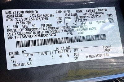 2021 Ford Super Duty F-450 DRW 4WD