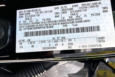 2023 Ford F-150 XLT SPORT