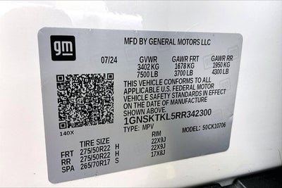 2024 Chevrolet Tahoe High Country DELUXE 4WD