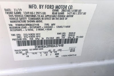 2019 Ford Flex SEL