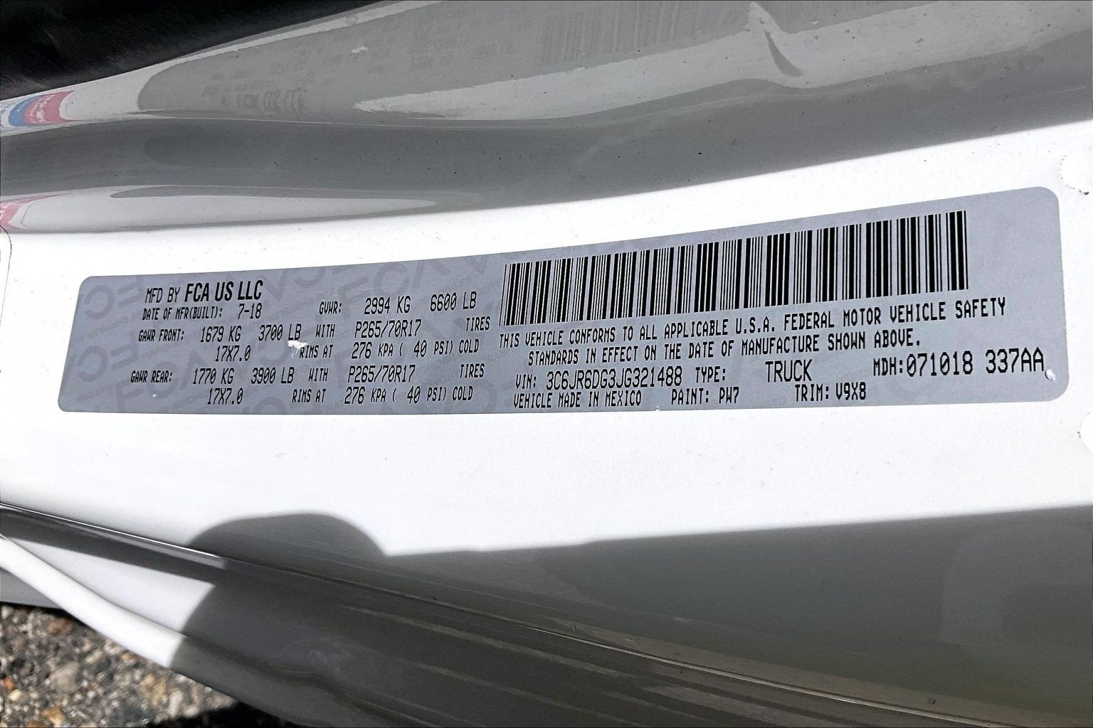 2018 RAM 1500 Tradesman