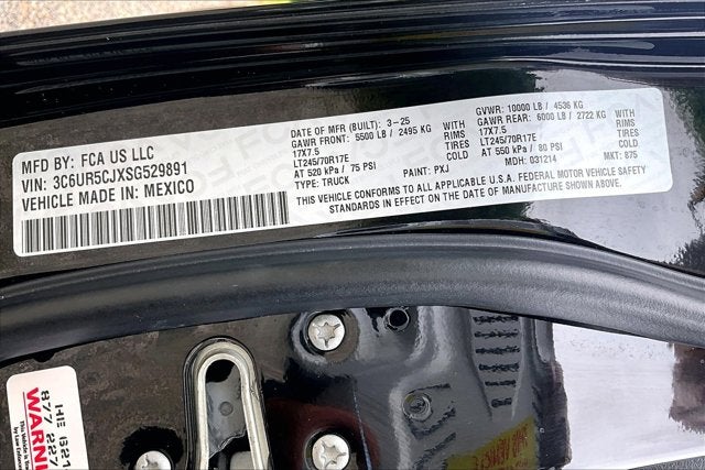 2025 RAM 2500 Tradesman