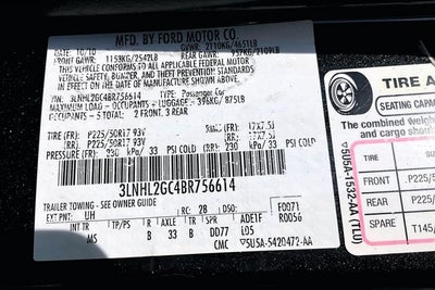 2011 Lincoln MKZ Base