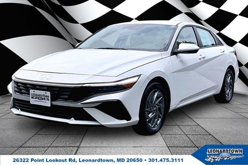 2025 Hyundai Elantra Hybrid Blue