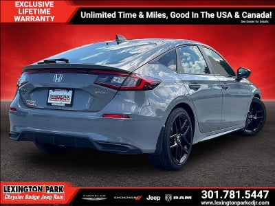 2025 Honda Civic Sedan Sport