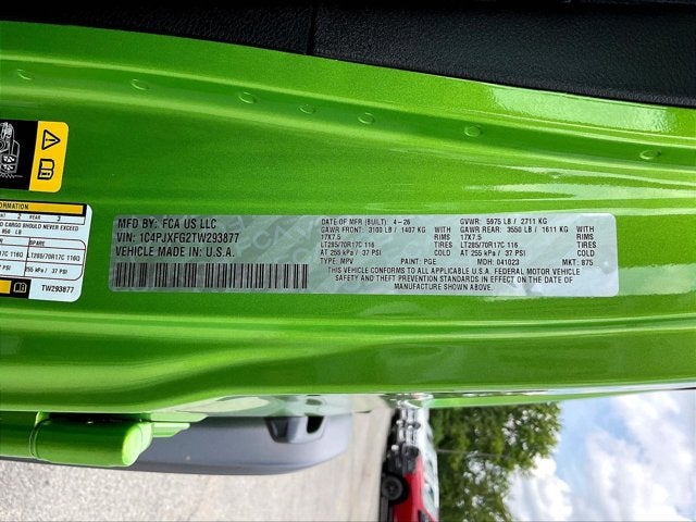 2026 Jeep Wrangler WRANGLER 4-DOOR RUBICON