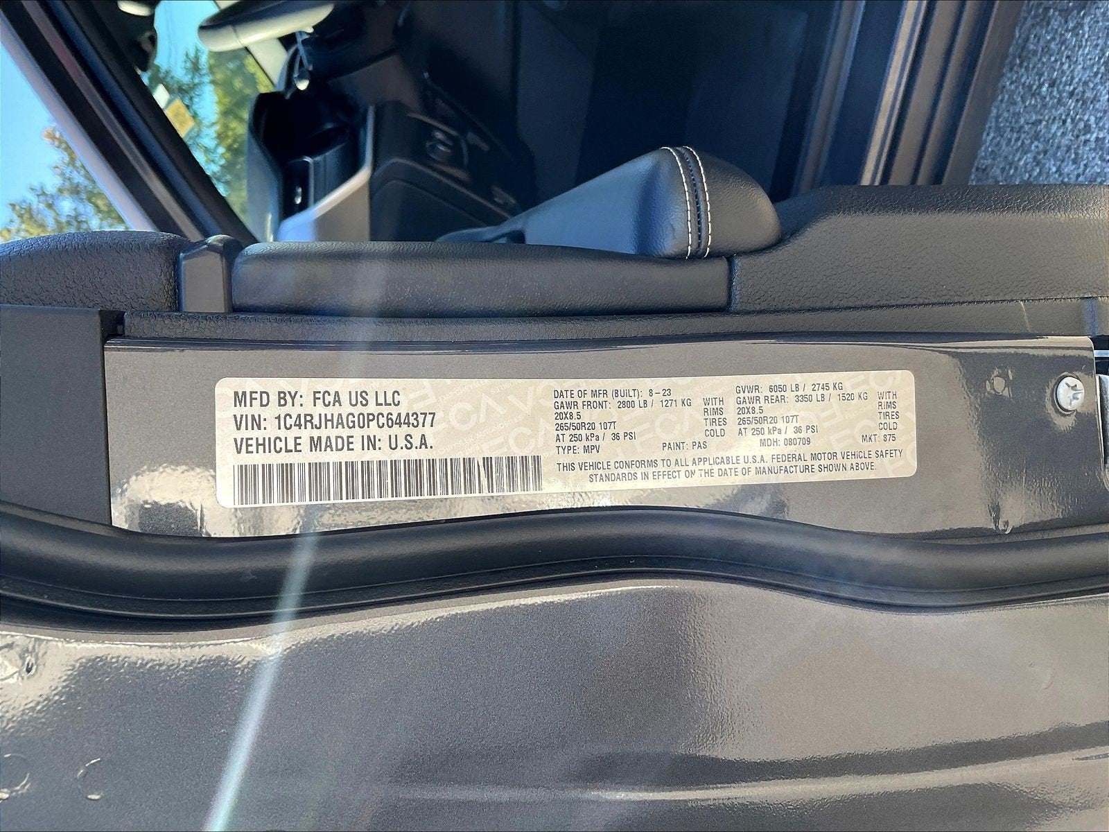 2023 Jeep Grand Cherokee Altitude X 4x4