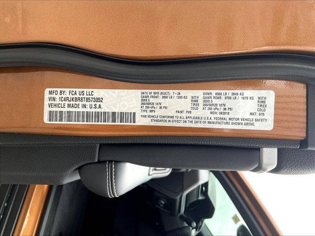 2026 Jeep Grand Cherokee GRAND CHEROKEE L LIMITED 4X4