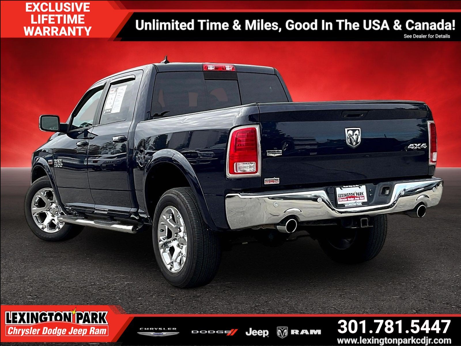 2018 RAM 1500 Laramie Crew Cab 4x4 5'7' Box