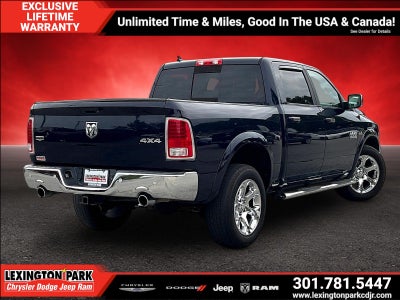 2018 RAM 1500 Laramie Crew Cab 4x4 5'7' Box