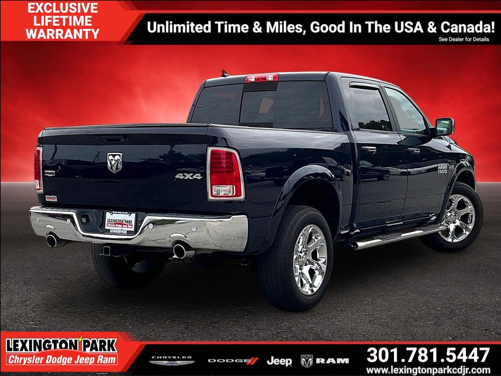 2018 RAM 1500 Laramie Crew Cab 4x4 5'7' Box