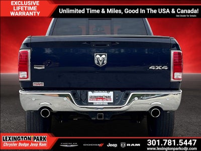 2018 RAM 1500 Laramie Crew Cab 4x4 5'7' Box