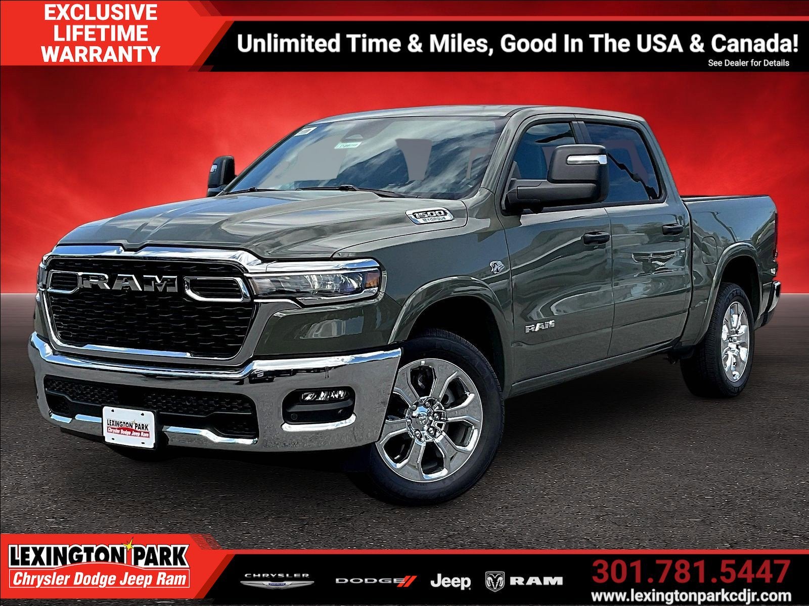 2026 RAM Ram 1500 RAM 1500 BIG HORN CREW CAB 4X4 5'7' BOX
