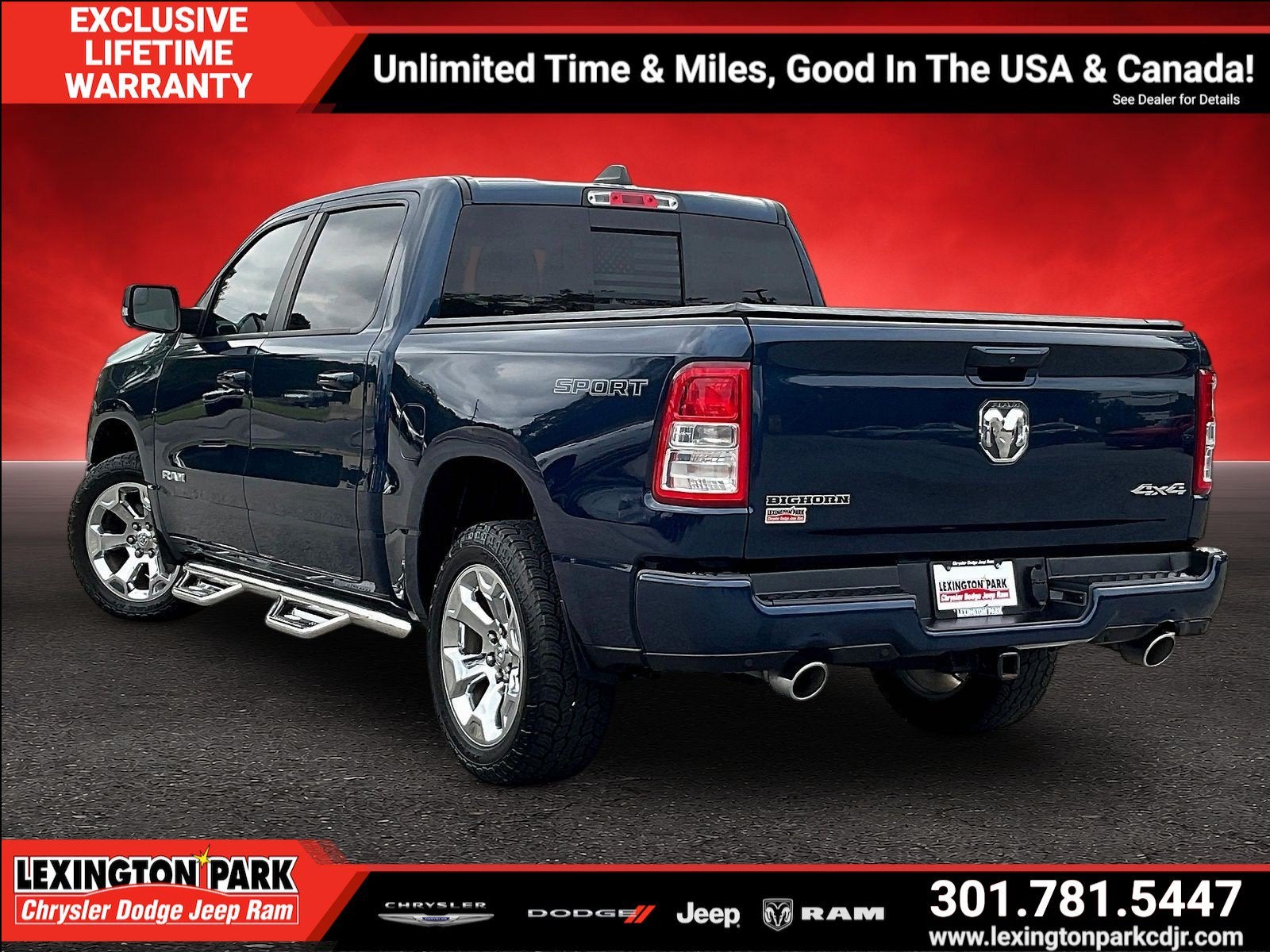 2021 RAM 1500 Big Horn Crew Cab 4x4 5'7' Box