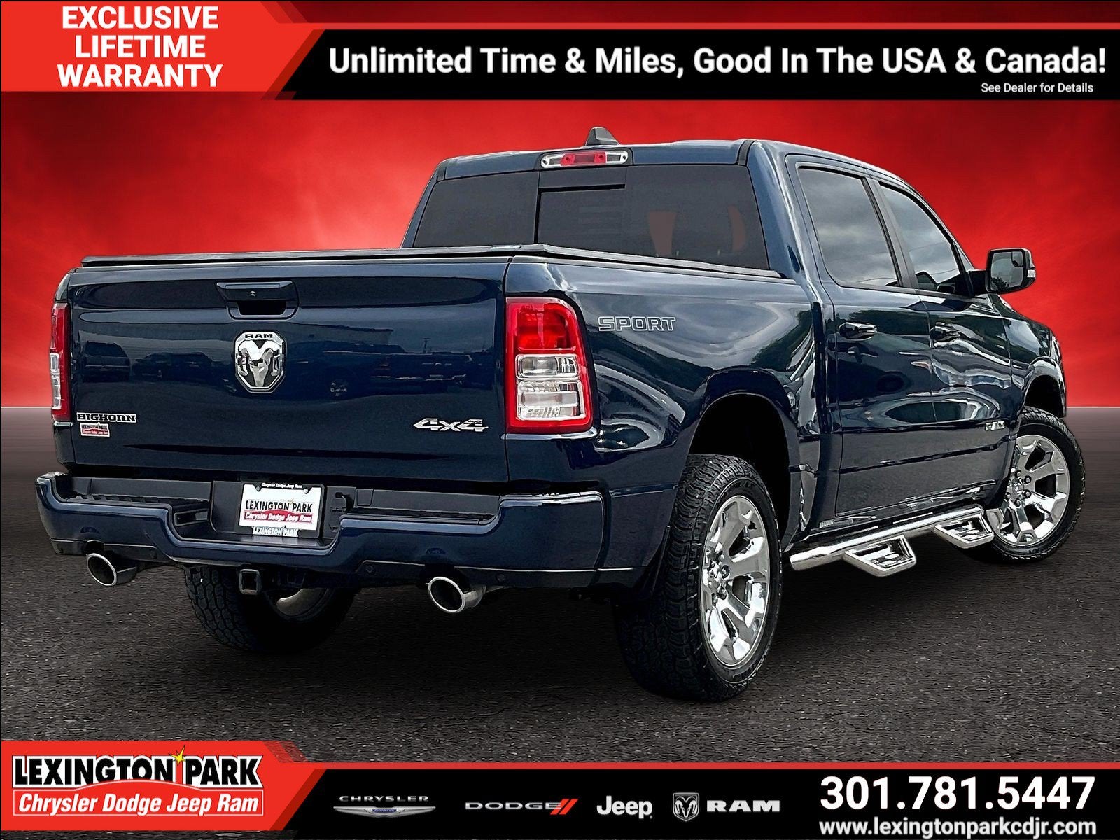 2021 RAM 1500 Big Horn Crew Cab 4x4 5'7' Box