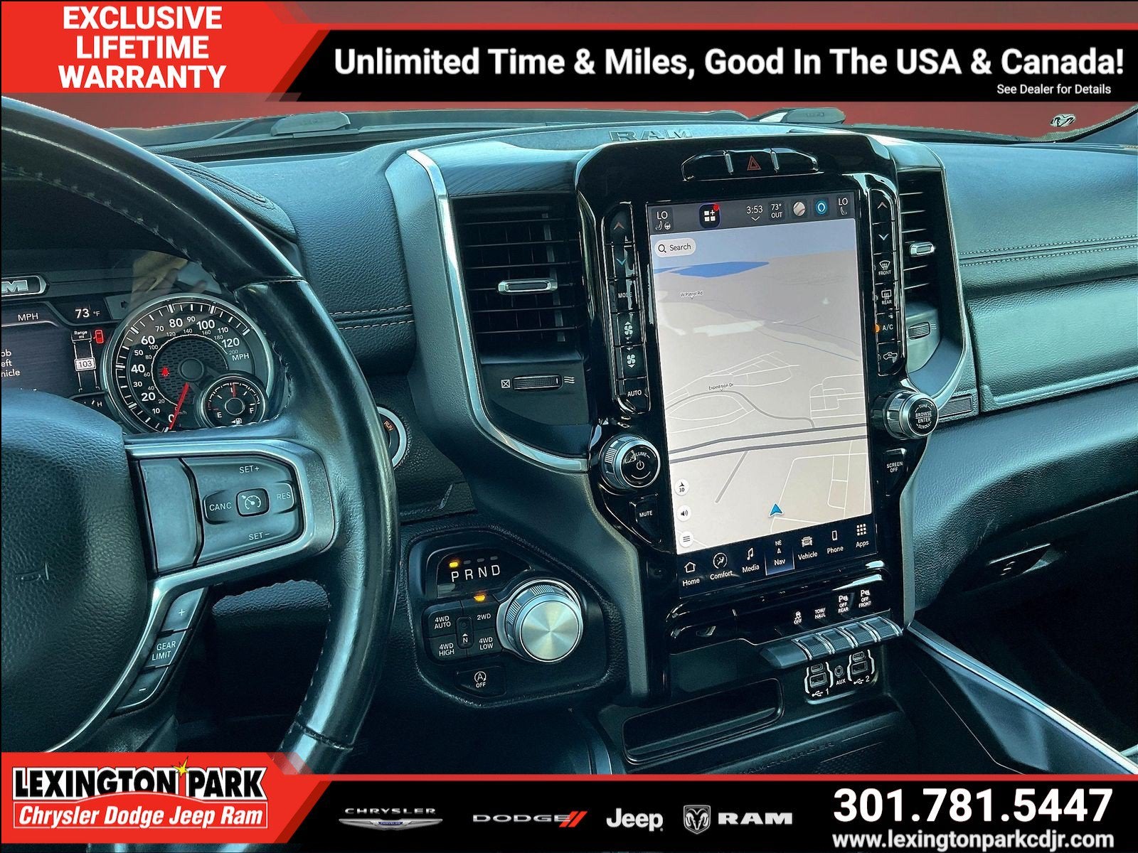 2023 RAM 1500 Laramie Crew Cab 4x4 5'7' Box