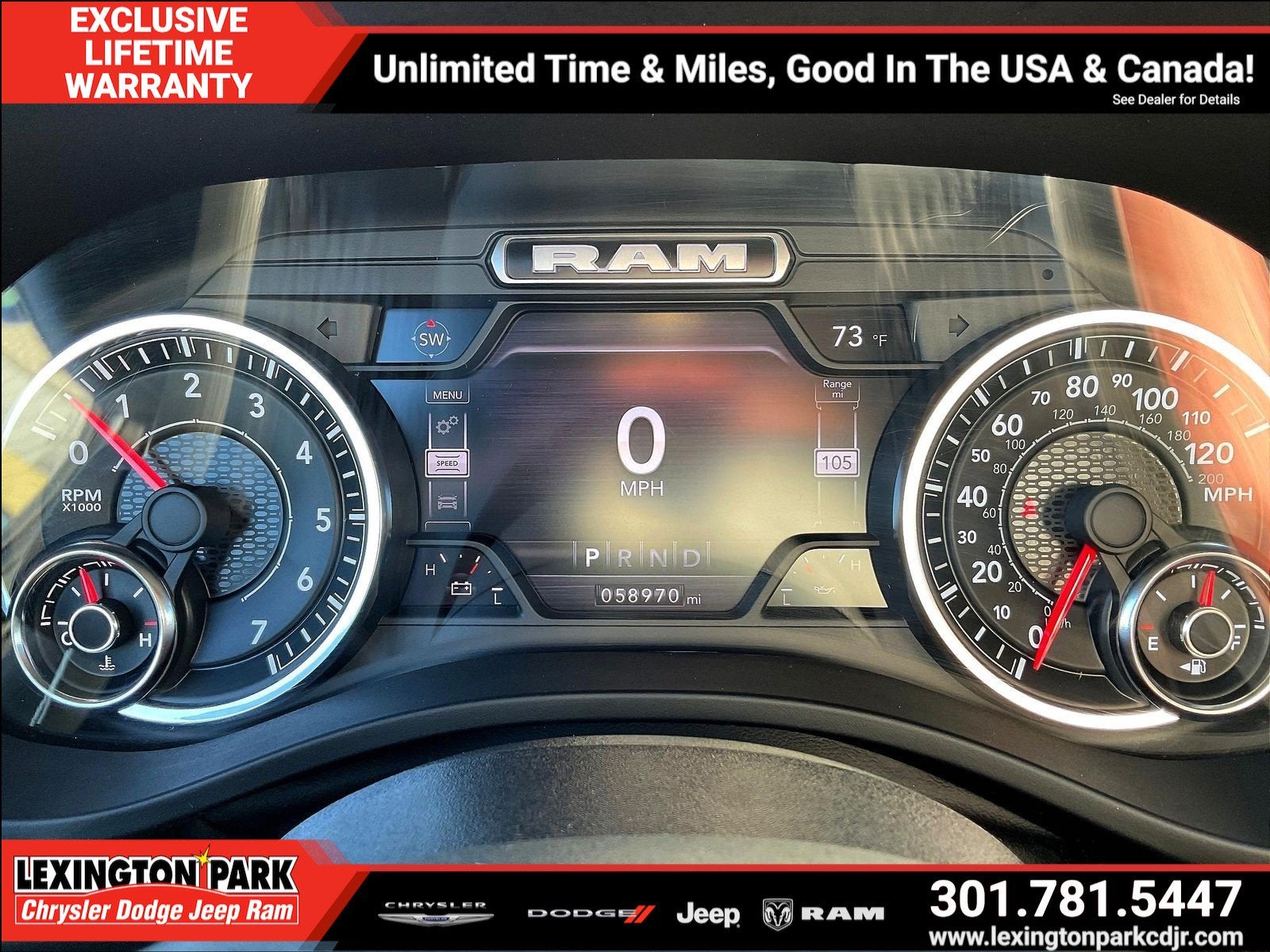 2023 RAM 1500 Laramie Crew Cab 4x4 5'7' Box