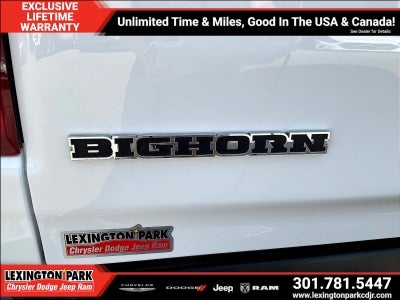 2023 RAM 1500 Big Horn Crew Cab 4x4 6'4' Box