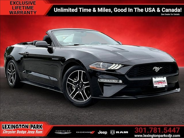 2020 Ford Mustang EcoBoost Convertible's photo