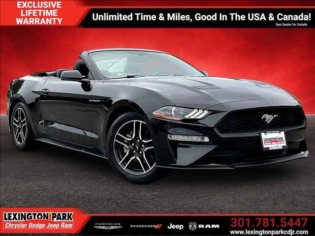 2020 Ford Mustang EcoBoost Convertible