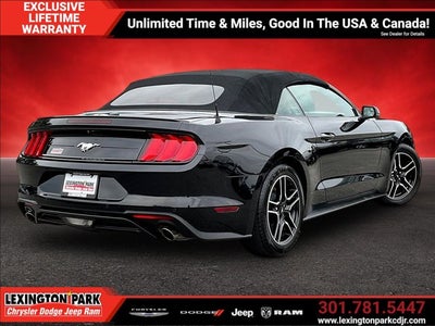 2020 Ford Mustang EcoBoost Convertible