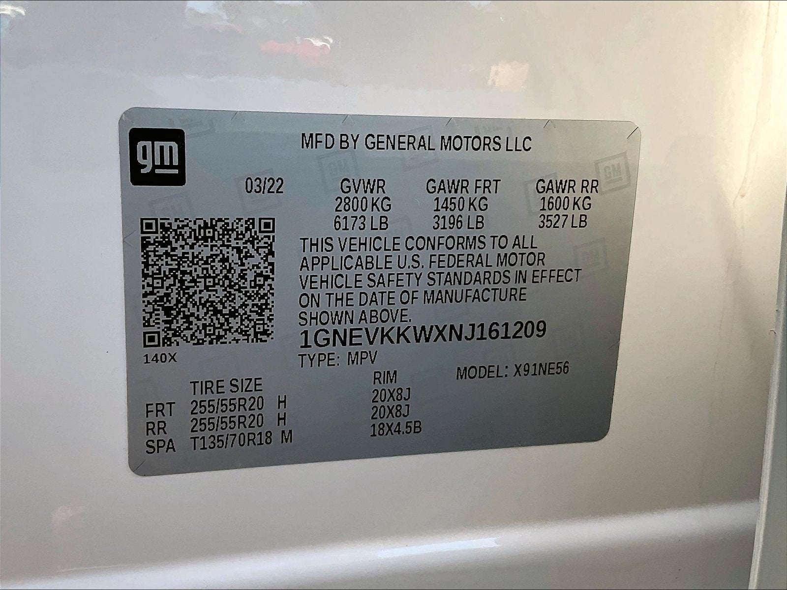 2022 Chevrolet Traverse AWD Premier